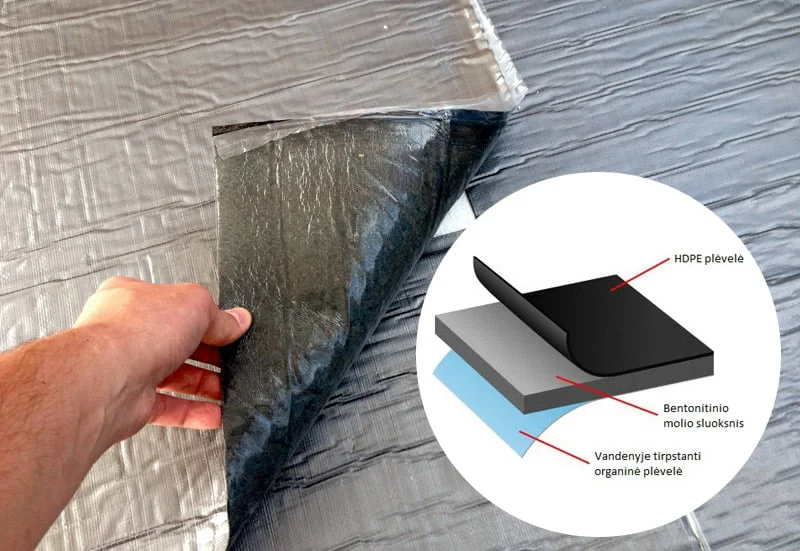 Sprendimas eksploatuojamojo stogo hidroizoliacijai 1 hidroizoliacija