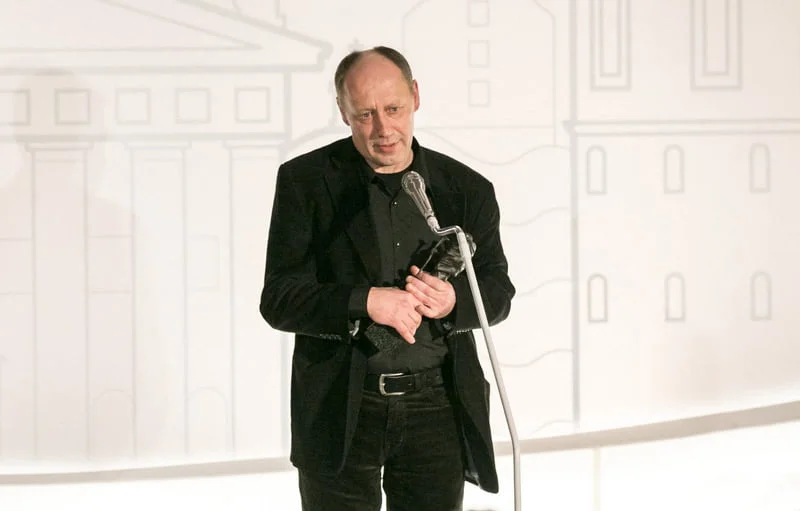 Šv. Kristoforo statulėlė įteikta dar vienam architektui 1 Tadas Balčiūnas, Šv. Kristoforo statulėlė