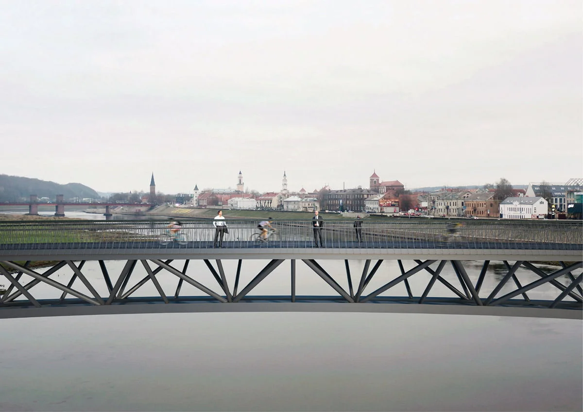 tiltų per Nemuno upę