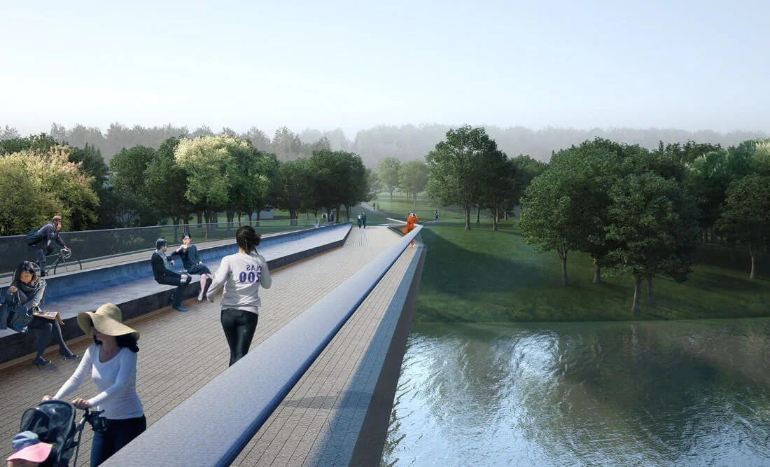 „Užvingio salos tiltas“, „TEC Infrastructure“, „KILD architektai“