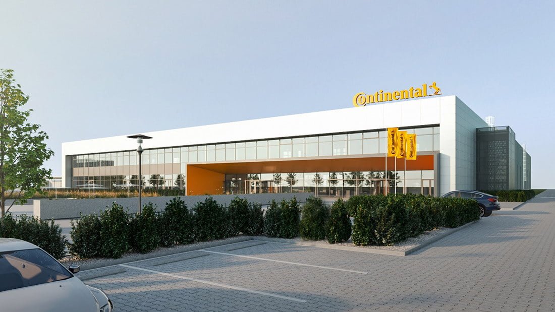 „Continental“ gamyklos Lietuvoje vizual.