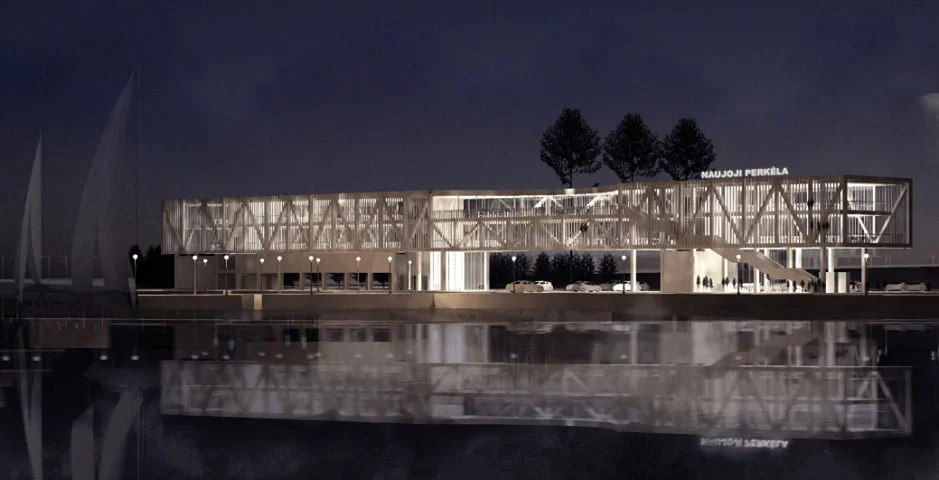 „Smiltynės perkėlos“ planuose – naujas ir modernus keleivių terminalas 1 „Smiltynės perkėla“