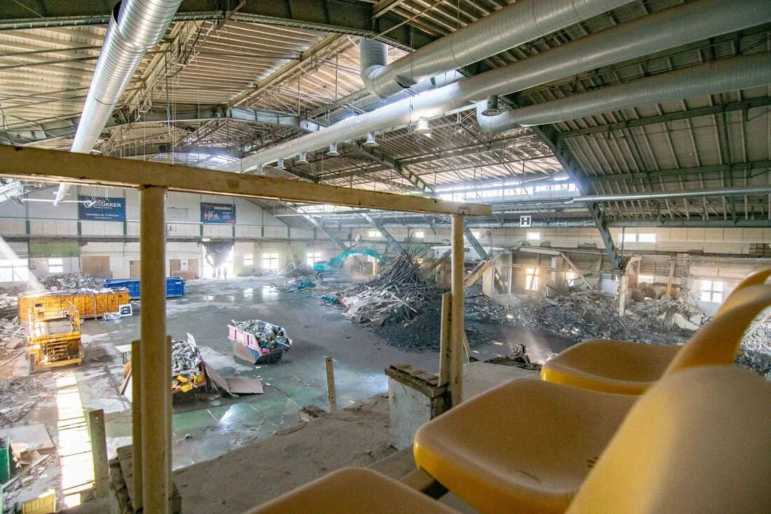 Prasidėjo Kauno sporto halės rekonstrukcija 1 Kauno sporto halė