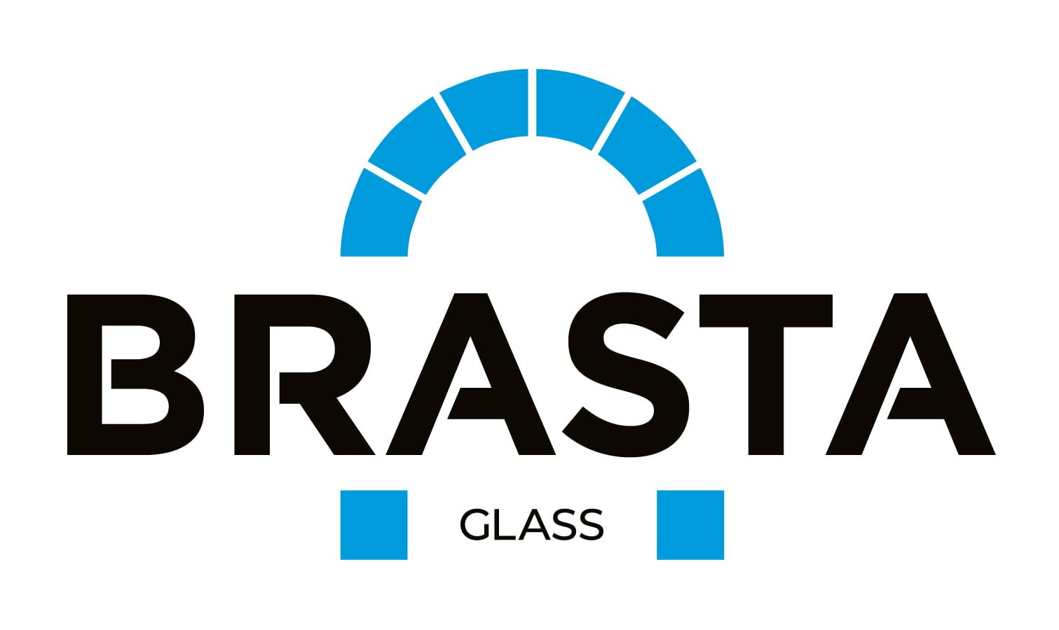 BRASTA logo glass