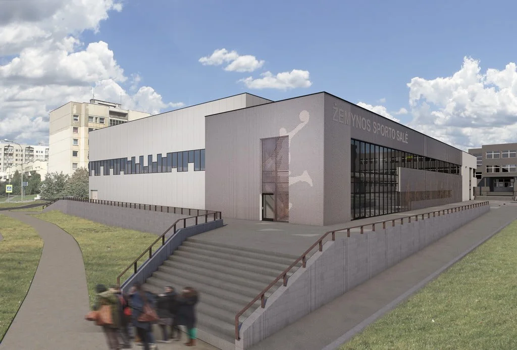 Pašilaičiuose pradėtos trijų krepšinio salių komplekso statybos 1 DONE 2