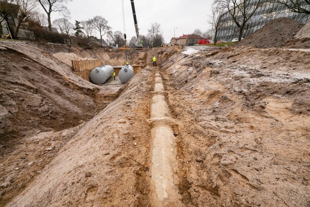 Sostinėje įrengiama moderni požeminė lietaus nuotekų valykla 3 Valymo įrenginiai Upės g. 3 2020 01 10 1536x1024