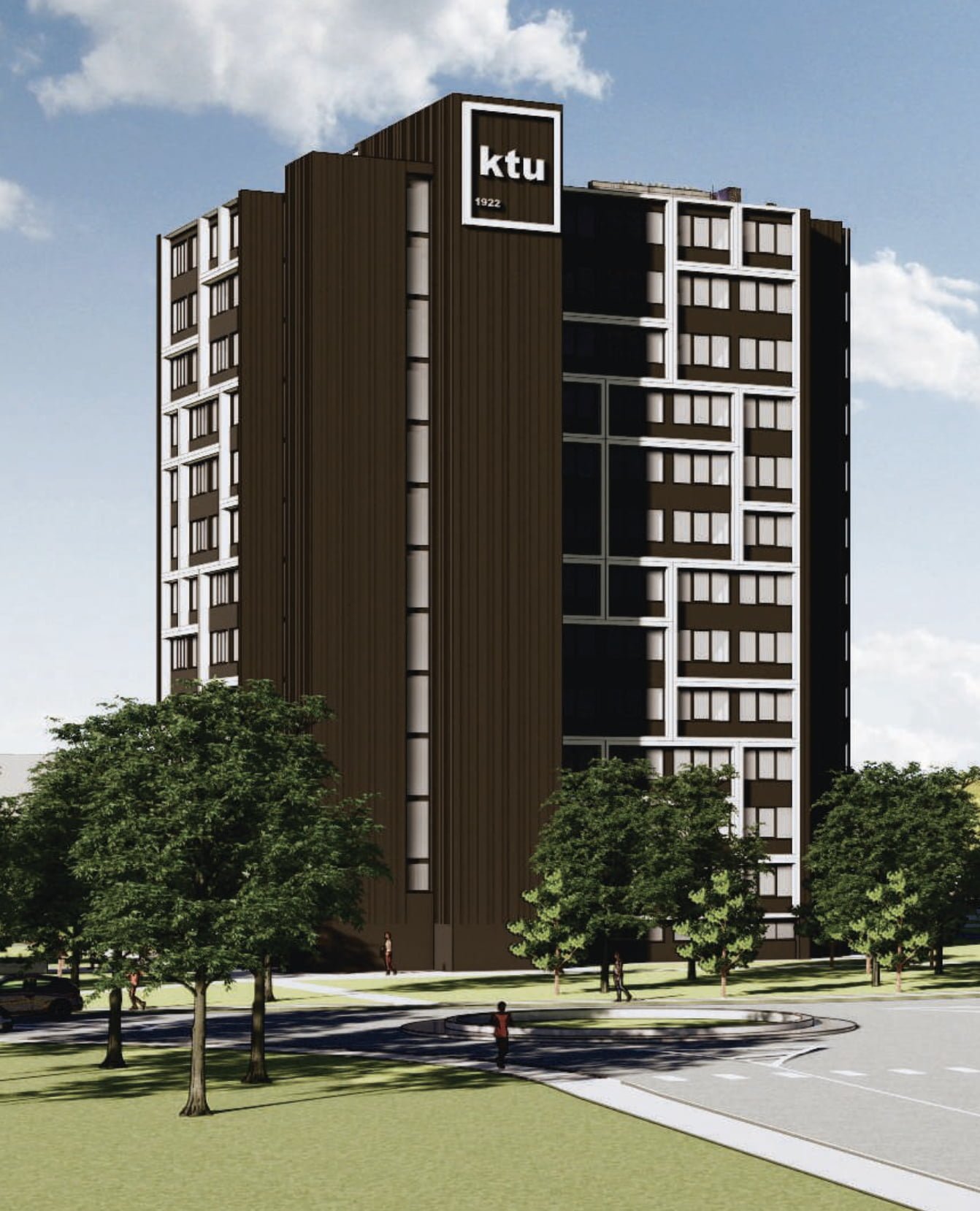 KTU moderzniuos beveik pusę savo bendrabučių 3 Pastato išorė