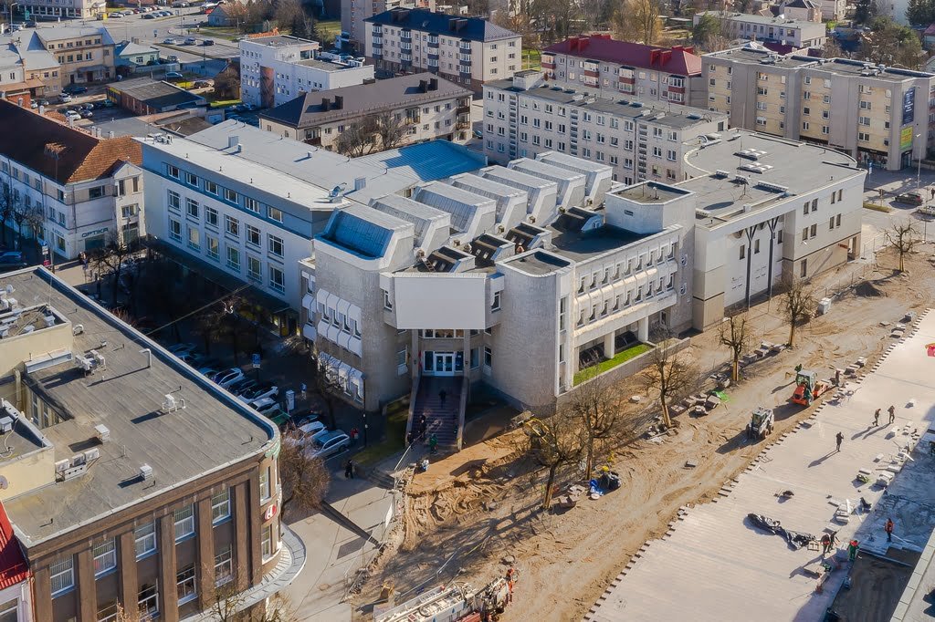 Panevėžio architektūros identiteto paieškos – „Pastatai kalba“ festivalio metu 2 Teismo rumai ©Norbert Tukaj