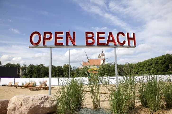 open beach