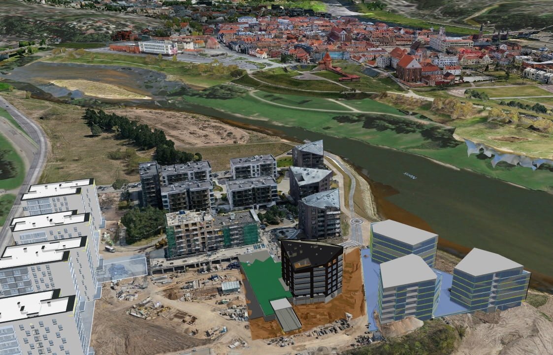 Prie virtualias savo kopijas kuriančių Lietuvos miestų prisijungė ir Kaunas 3 Kauno miesto virtualioje kopijoje atvaizduoti būsimi statiniai. – ar pa...