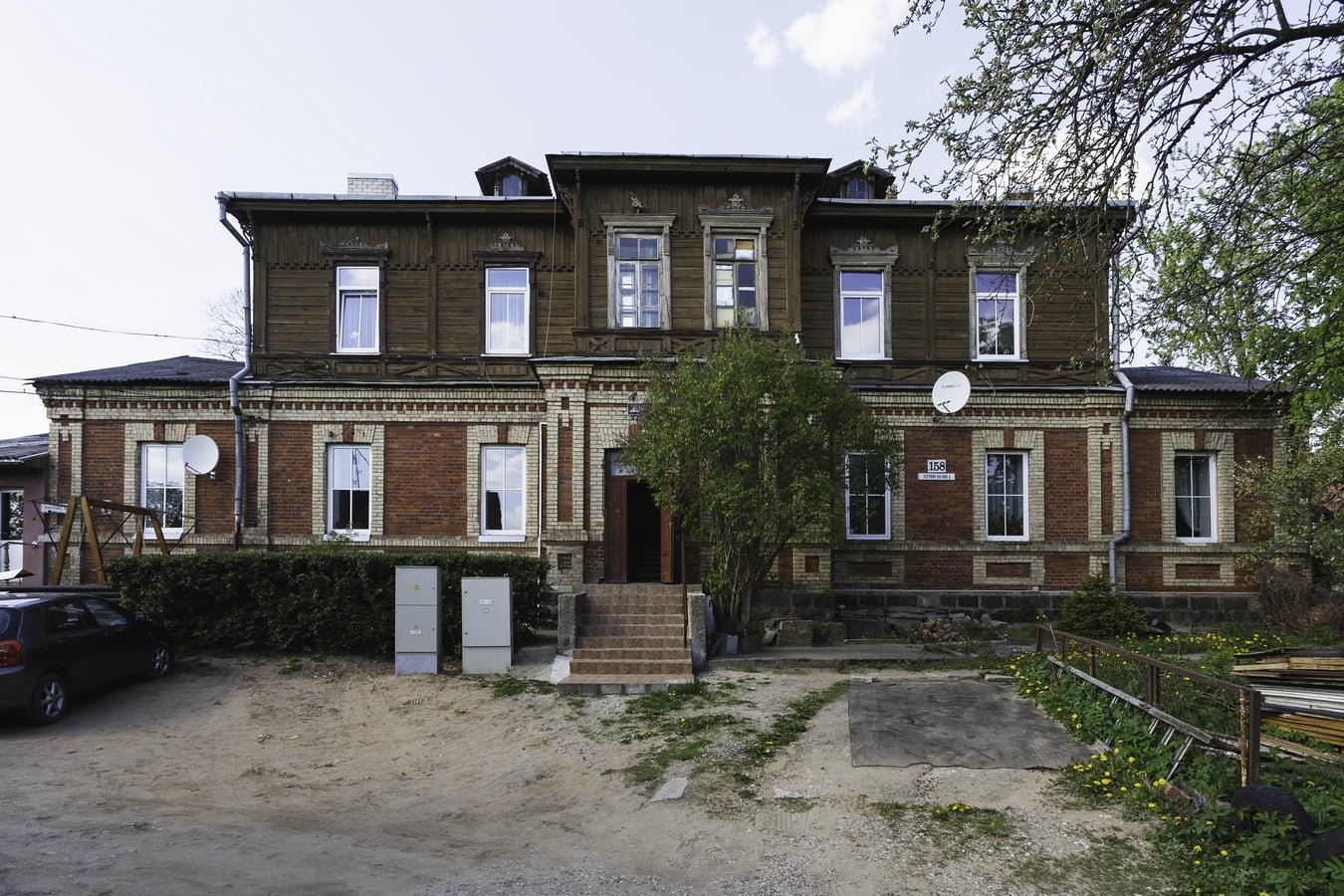 Išrinko dešimt gražiausių Vilniaus medinukų 11 48. Stepono Batoro g. 158 Naujosios Vilnios geležinkeliečių namas