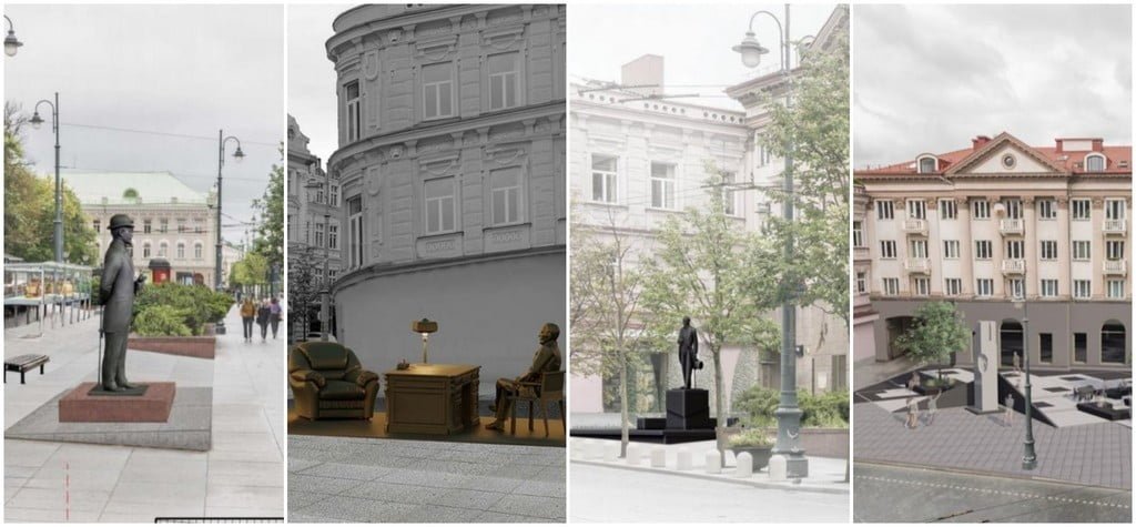 Vilniuje renkama geriausia paminklo Antanui Smetonai idėja.