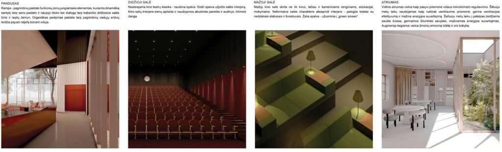 palangos kino teatras naglis konkursas architektura