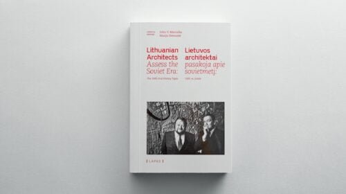 Knyga „Lietuvos architektai pasakoja apie sovietmetį: 1992 m. įrašai“.