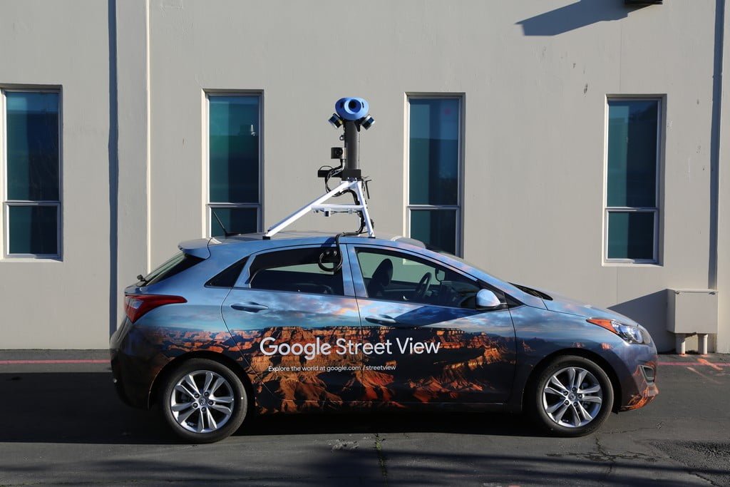 Google Street View automobilis