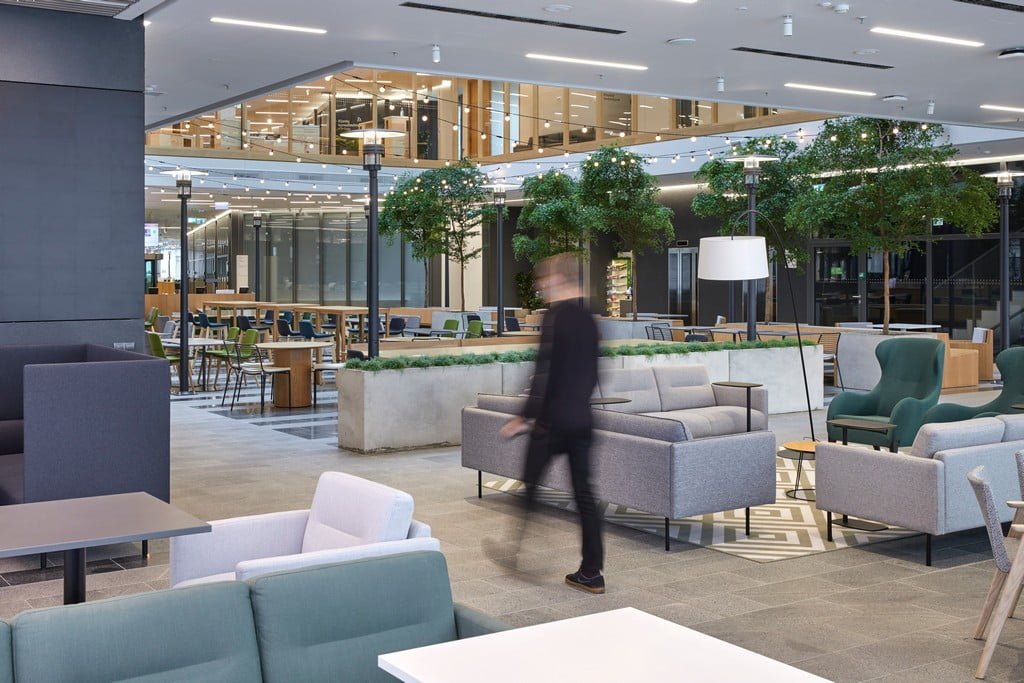 Naujoji SEB banko būstinė: aukščiausi įvertinimai ir aplinkai draugiški sprendimai 10 DO ARCHITECTS SEB ©Norbert Tukaj 0036