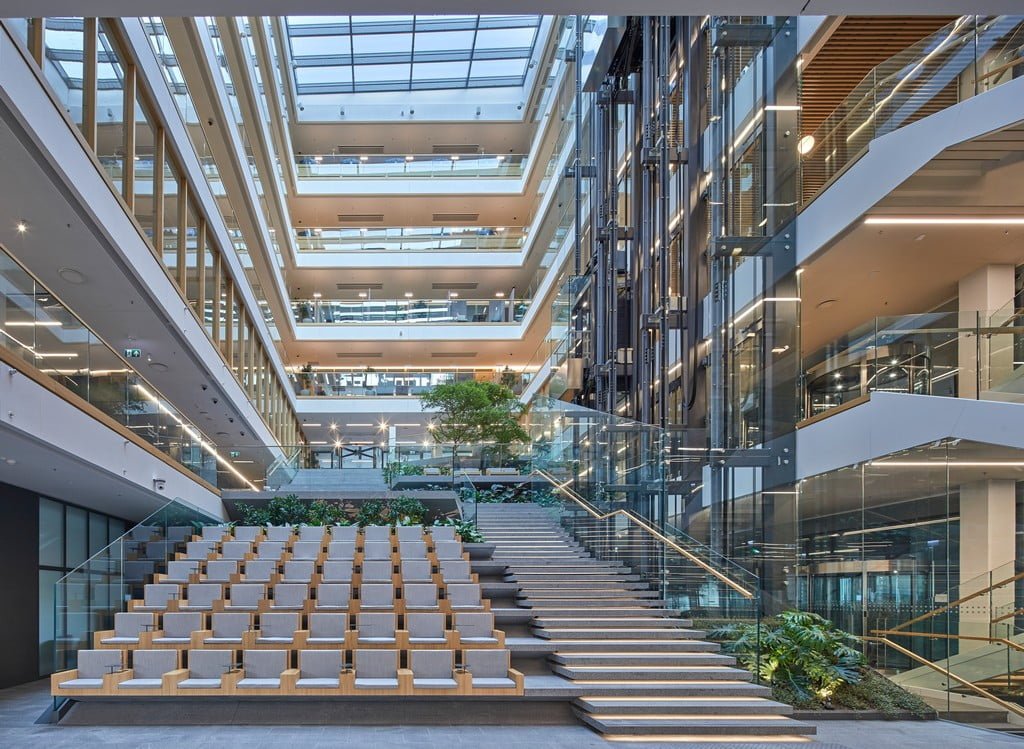 Naujoji SEB banko būstinė: aukščiausi įvertinimai ir aplinkai draugiški sprendimai 13 DO ARCHITECTS SEB ©Norbert Tukaj 0071