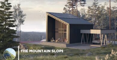 Surenkami moduliniai namai – „The Mountain Slope“