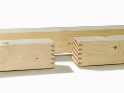 Dantytuoju dygiu sujungta statybinė mediena (angl. structural finger jointed solid timber)