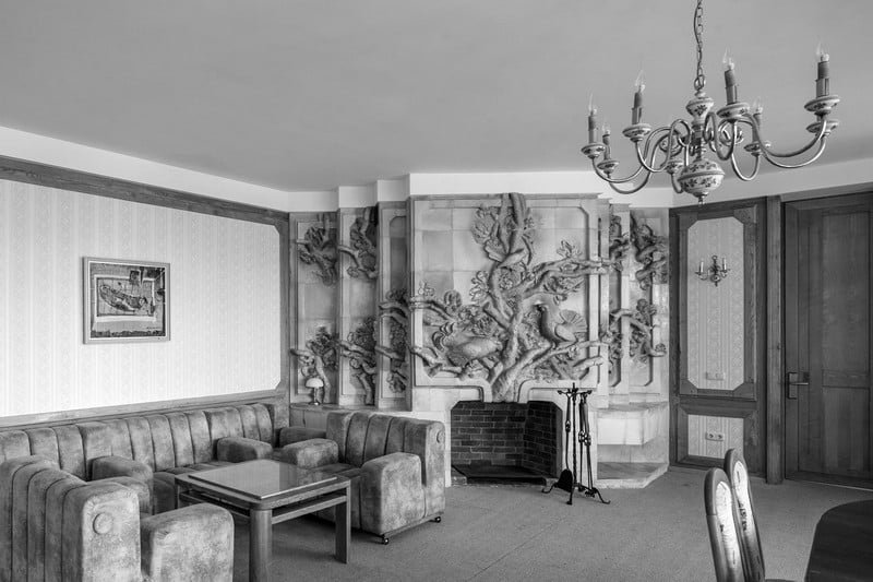 Vila „Auska“ – prabangi sovietmečio poilsio vieta ir neįvertintas architektūros paveldas 6 vila auska interjeras palanga