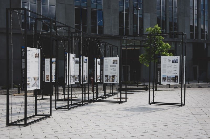 Architektūros paroda Vilniuje: pokalbiai tarp Lietuvos, Belgijos ir Ispanijos pastatų apie miestų įveiklinimą 2 Paroda „Reaktyvuojant miesta Paupio kvartale Vilniuje. Nuotr. Gintare Soparaite 2