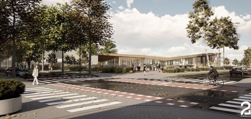 Palangoje ims kilti „2L Architects“ projektuotas Jaunimo užimtumo ir savanorystės centras 2 palangos Jaunimo užimtumo ir savanorystės centras