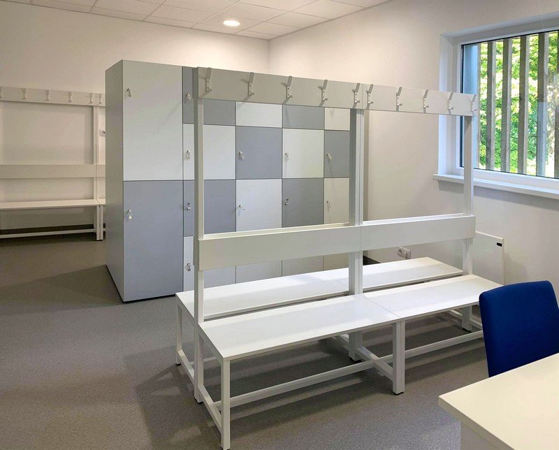 Tai, ko laukė ne vienerius metus – rekonstruota estrada Šiauliuose 3 Šiaulių estrada, rūbinė