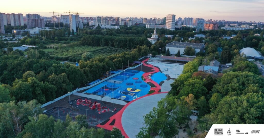 Lietuvos urbanistų indėlis Kijeve – alternatyvaus sporto parko projektas 8 pupa architects kiev park ВДНГ