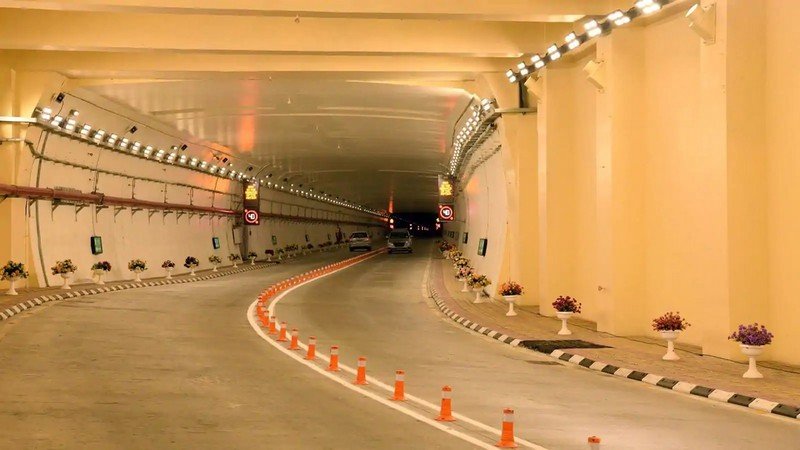 ilgiausias tunelis atalo tunelis indija