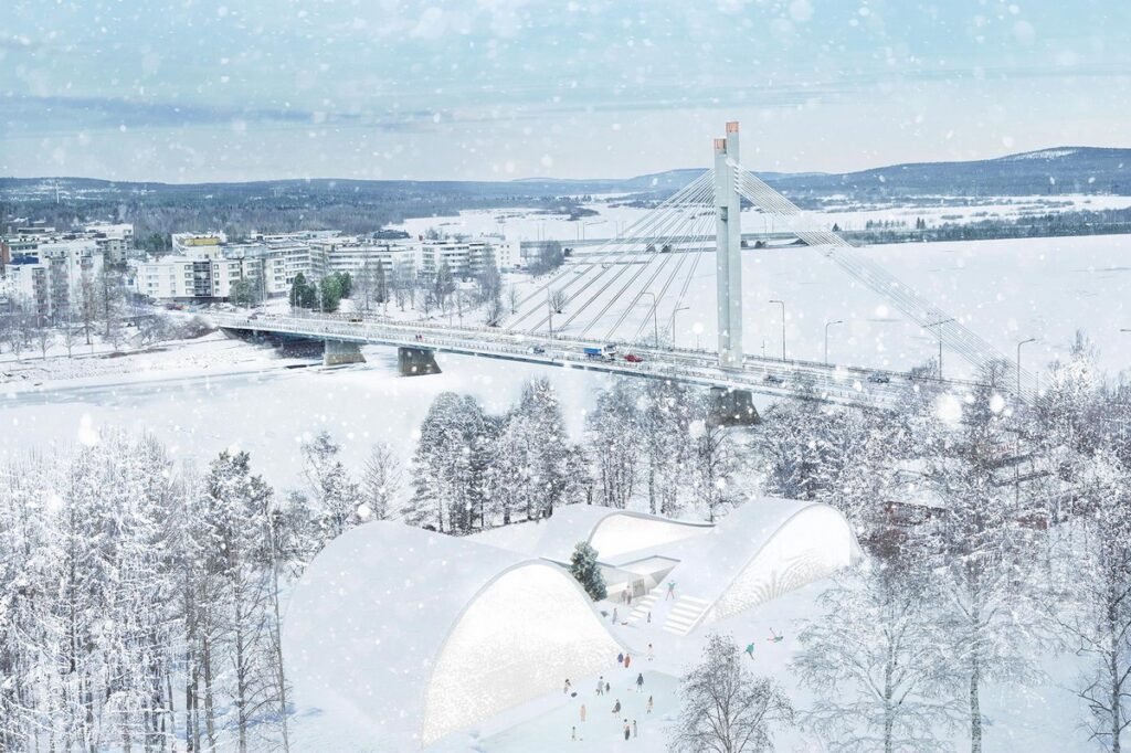 Paaiškėjo, kaip atrodys Kalėdų Senelio sniego muziejus Suomijoje 7 Štefánia Vasiľková