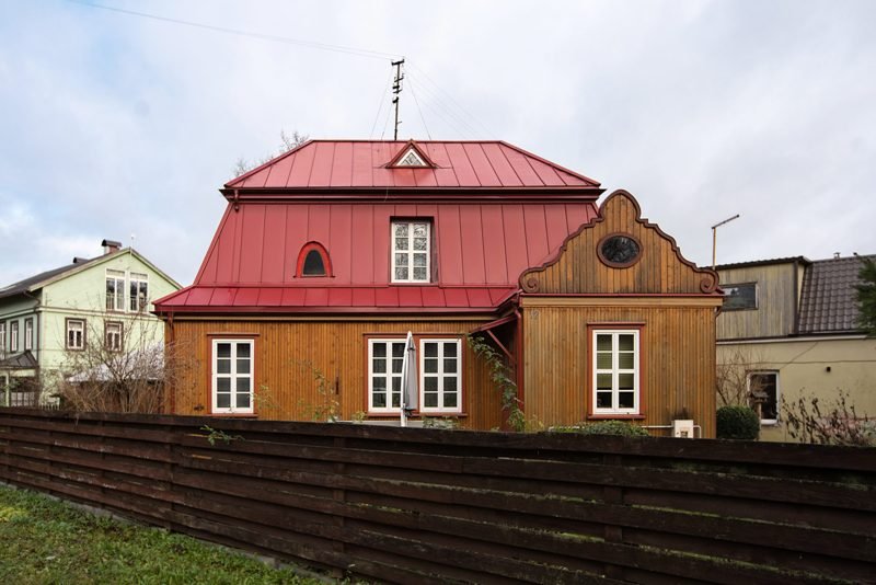 Kauno žaliakalnio medinukas. Renovacija
