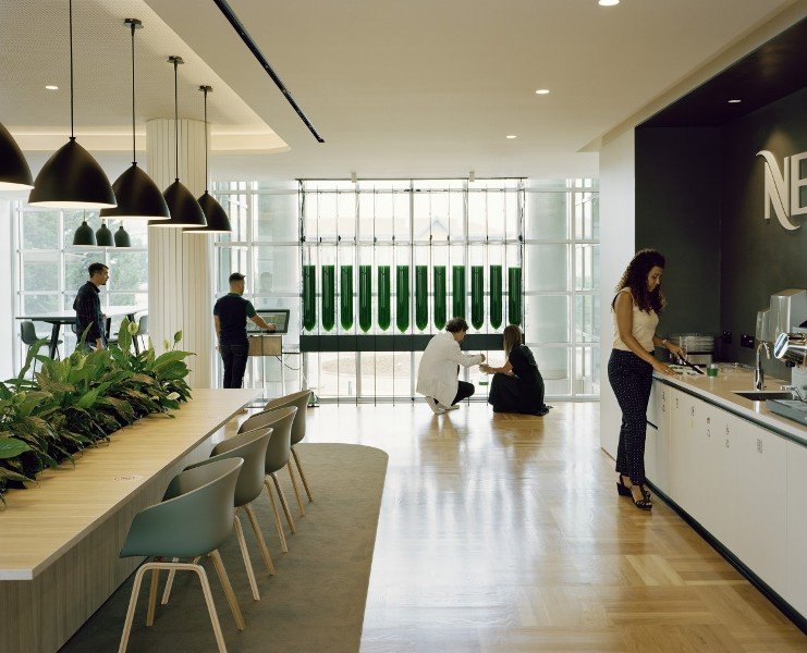 Architektūra iš maistingų, energiją generuojančių ir orą valančių organizmų 2 2 ecoLogicStudio BioFactory pilot scheme at Nestle HQ in Lisbon ©Andre Cepeda