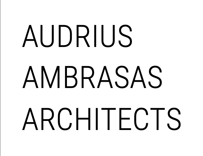 Audrius Ambrasas Architects logo