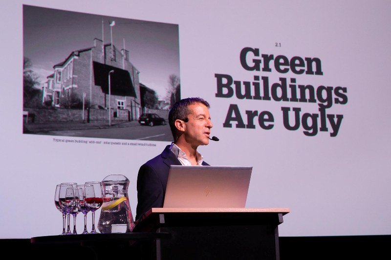 Architekto pranešimas žalieji pastatai
