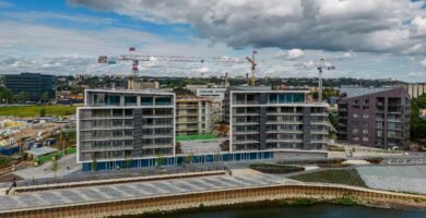 Kauno „Piliamiestyje“ „YIT Lietuva“ baigė dar dviejų naujų namų ant Neries kranto statybas