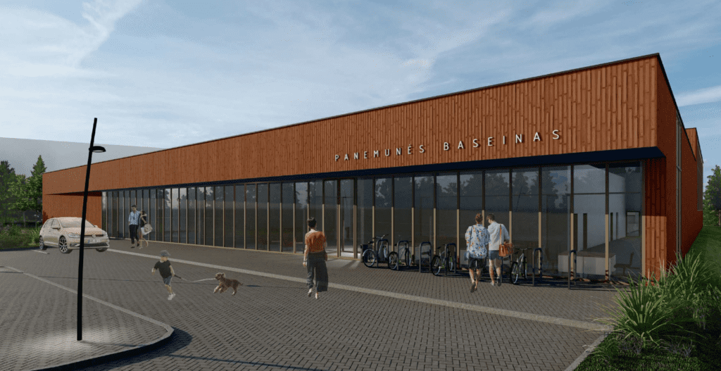 Kaune šiemet planuojama atidaryti dar 2 baseinus 6 Panemunės baseino vizualizacijos 1