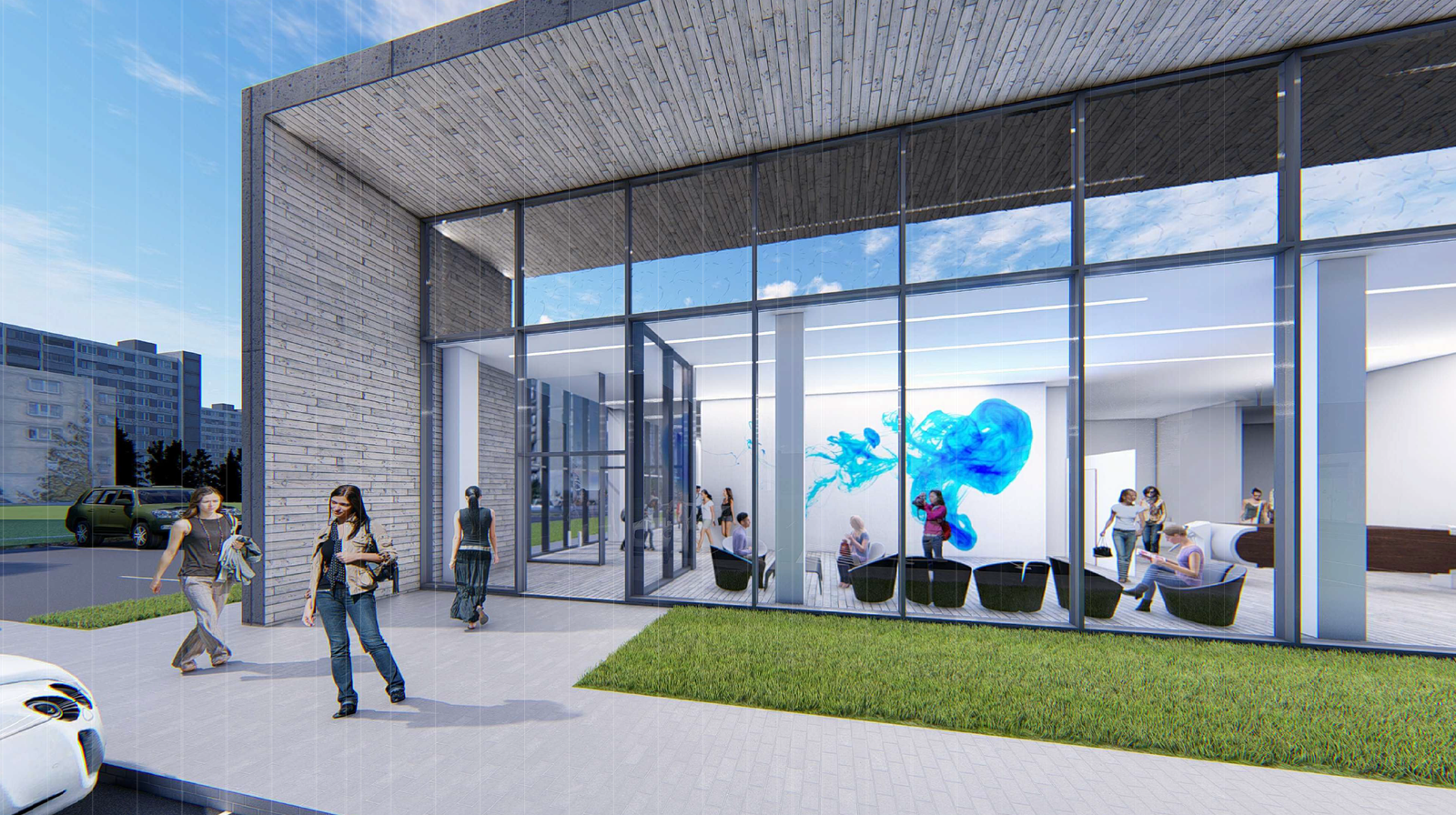 Kaune šiemet planuojama atidaryti dar 2 baseinus 1 Šilainių baseino vizualizacijos 4 1