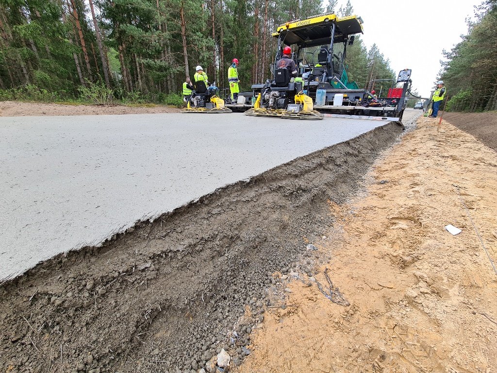 Vilniaus kogeneraacines jegaines irengimas kelio tiesimas Adfil construction fibres