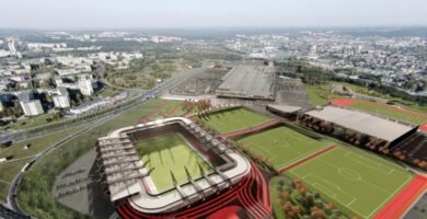 Keičiasi Nacionalinio stadiono statybos rangovė – ja pasirinkta „Naresta“