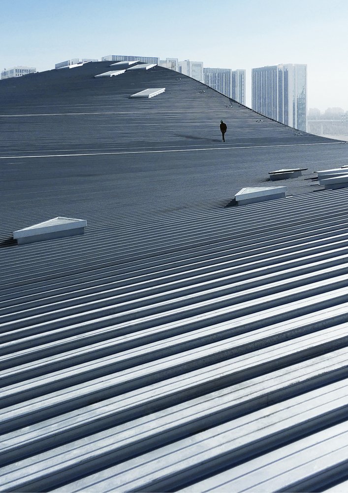 Architektūros milžinai: 6 įspūdingi sporto kompleksai, arenos ir stadionai 3 Roof ©Atelier Alter Architects