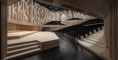 Kuriant LVSO koncertų salės interjerą atsižvelgta į 30 akustinių kriterijų