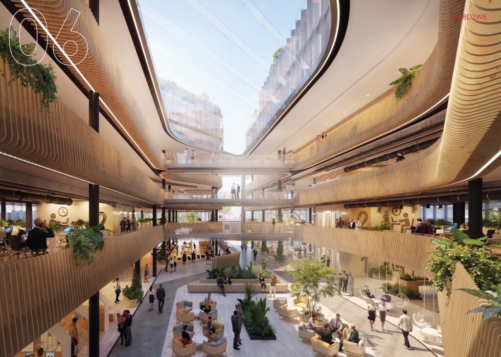 „Panorama“ skelbia architektūrinio konkurso nugalėtojus: laimėjo projektai iš Lietuvos ir Didžiosios Britanijos 5 „N4T8D2WB projekto vizualizacija 5