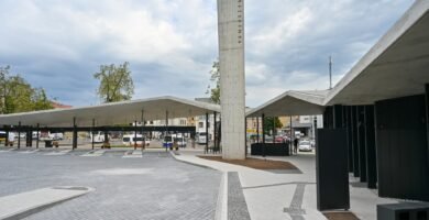 Baigtos dešimtmečius lauktos Panevėžio autobusų stoties statybos, atidarymas – rudenį