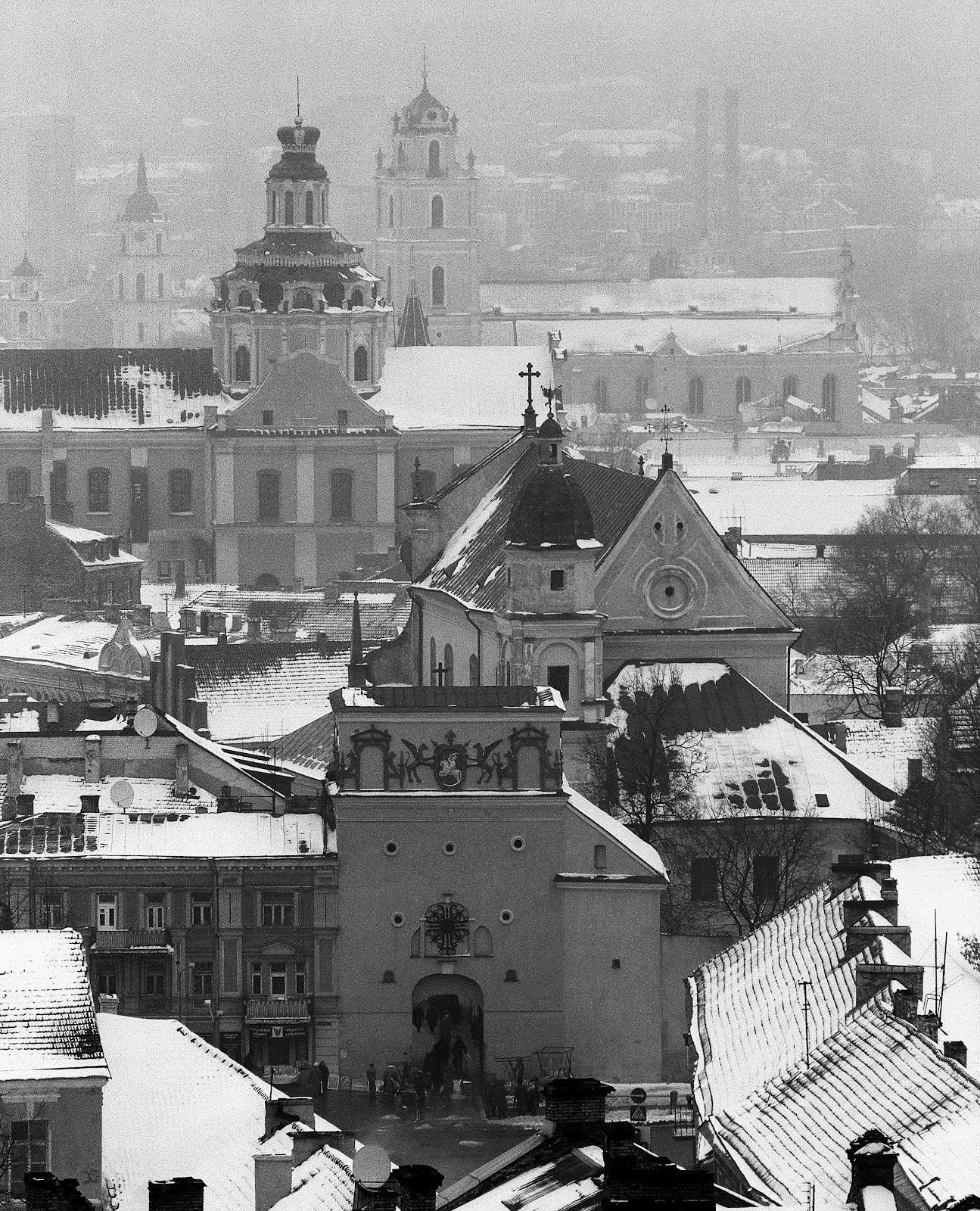 Vilniaus senamiestis Kestutis Stoskus nuotr. 1998 m