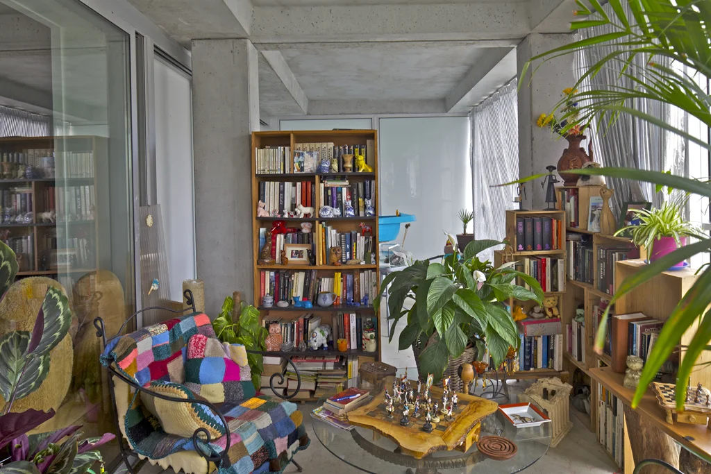 🟢 Iš bjauriojo ančiuko į gulbę – renovacija balkonais 7 Balkonuose esancios erdves tapo gyvenamuju patalpu pratesimu. nuotr. Philippe Ruault