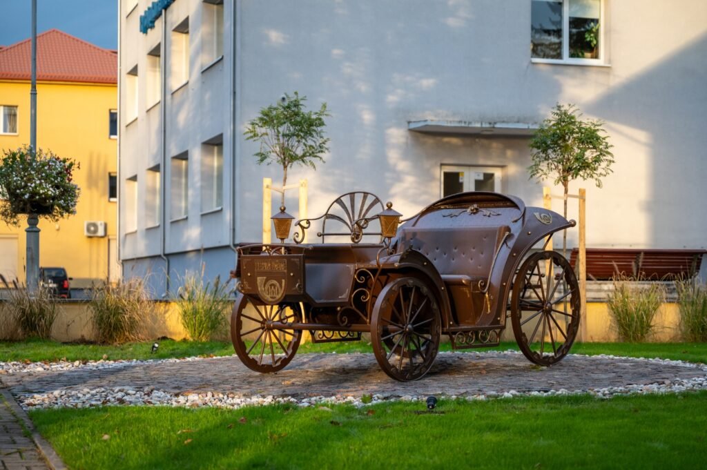 🟢 Regioninis atnaujinimas: Lietuvos miestai ir miesteliai suteikia vilčių 8 Taurages viesosios erdves „Pasto karieta . Savivaldybes nuotr Custom