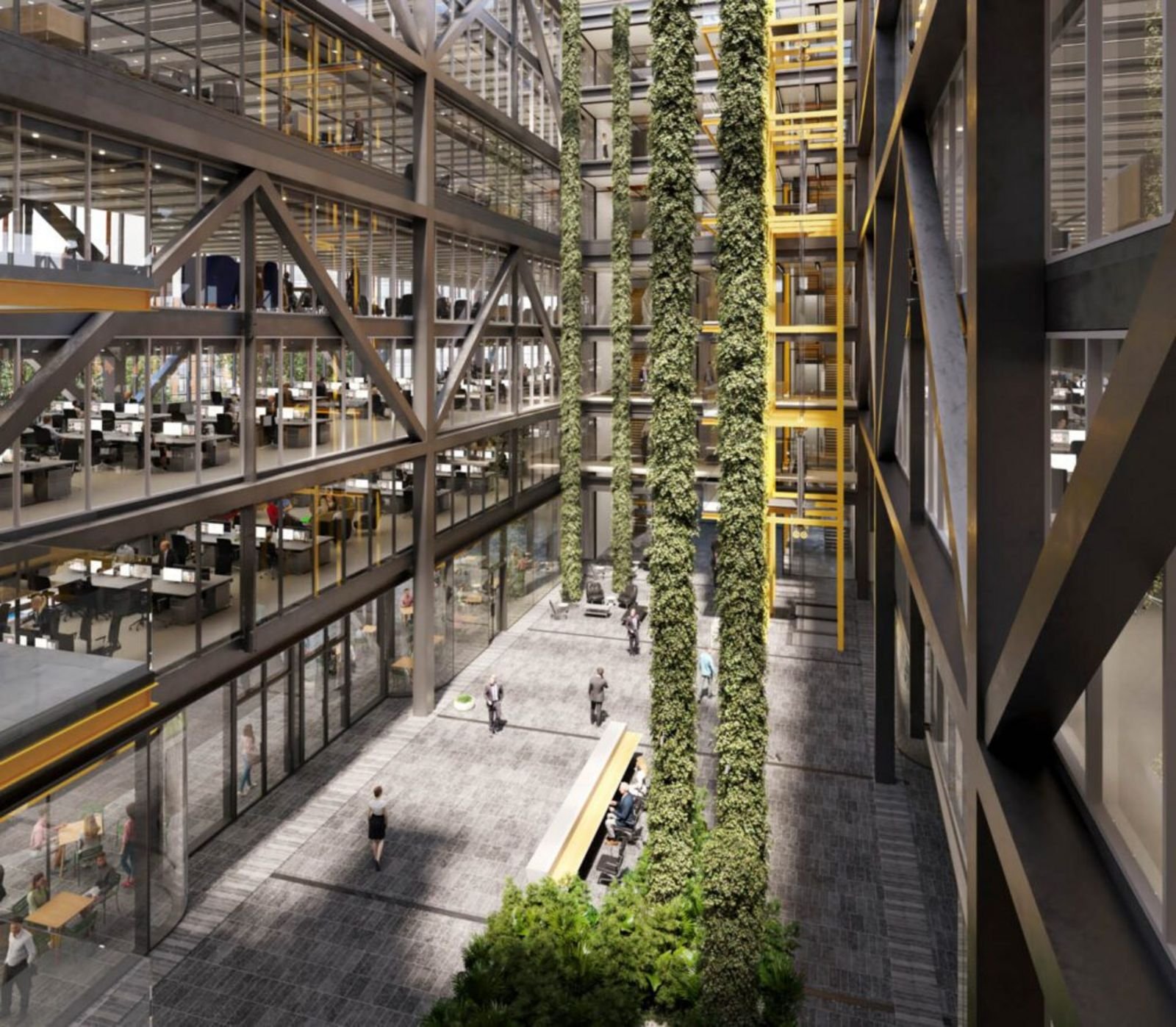 Sostinės Konstitucijos pr. įsibėgėjo verslo centro „Sąvaržėlė“ statybos 4 konstitucijos pr 14a 37663