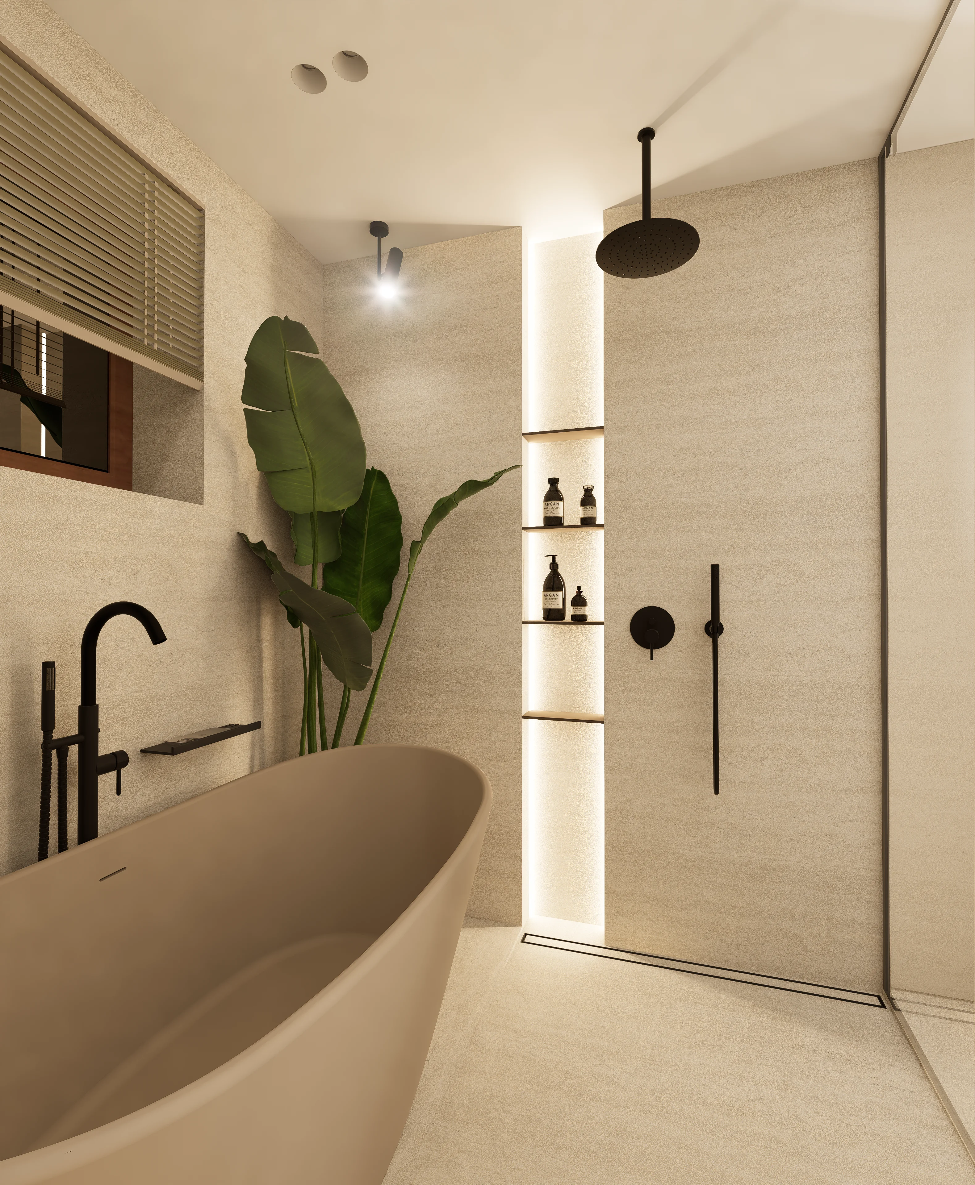 SPA atmosferos vonios kambaryje kūrimas: interjero dizainerė pataria 10 Vonia II 1.23