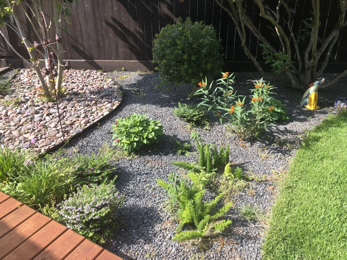 3 detalės, kurios prikaustys dėmesį jūsų kieme 2 Kiemas su akmens skalda