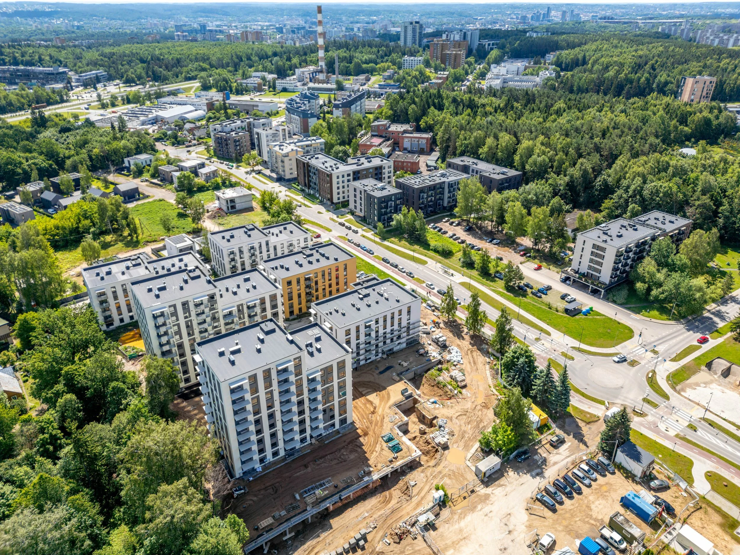 Sostinės Visorių rajone plėtojamas trečias kvartalo „Metų laikai“ etapas 2 Metlaikai 1ir2etapai Foto